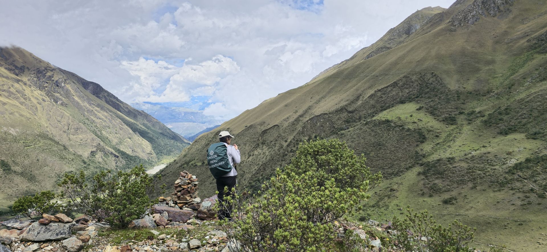 Humantay Glacier and Andean scenery