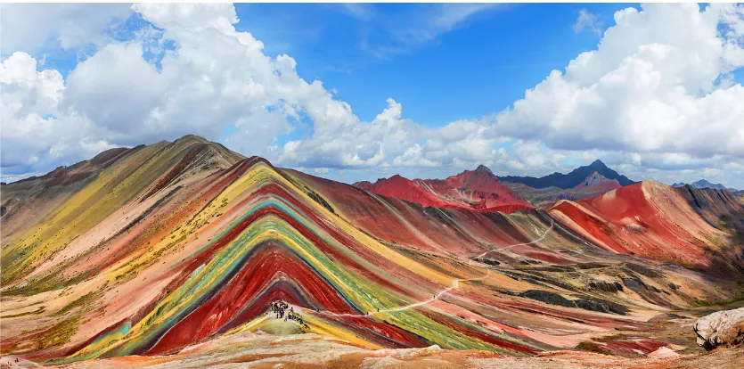 [34] Rainbow Mountain & Red Valley Hike