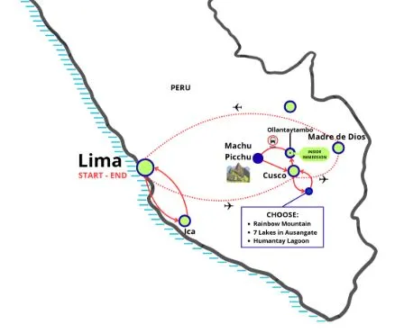 Peru Grand Immersion Coast Andes and Amazon 16 Days